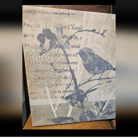 Winter Birds By Carol Robinson Canvas Set - Picture 4 of 8